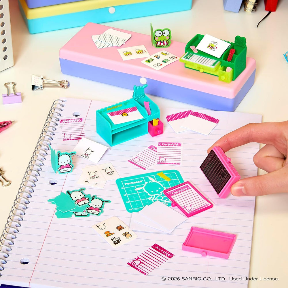 MGA's Miniverse Make It Mini Hello Kitty and Friends Serie 3 – Mini-Sammlerstücke, Sanrio, Retro-Schreibwaren-Nachbildungen, Basteln, DIY, für Sammler und Kinder ab 8 Jahren
