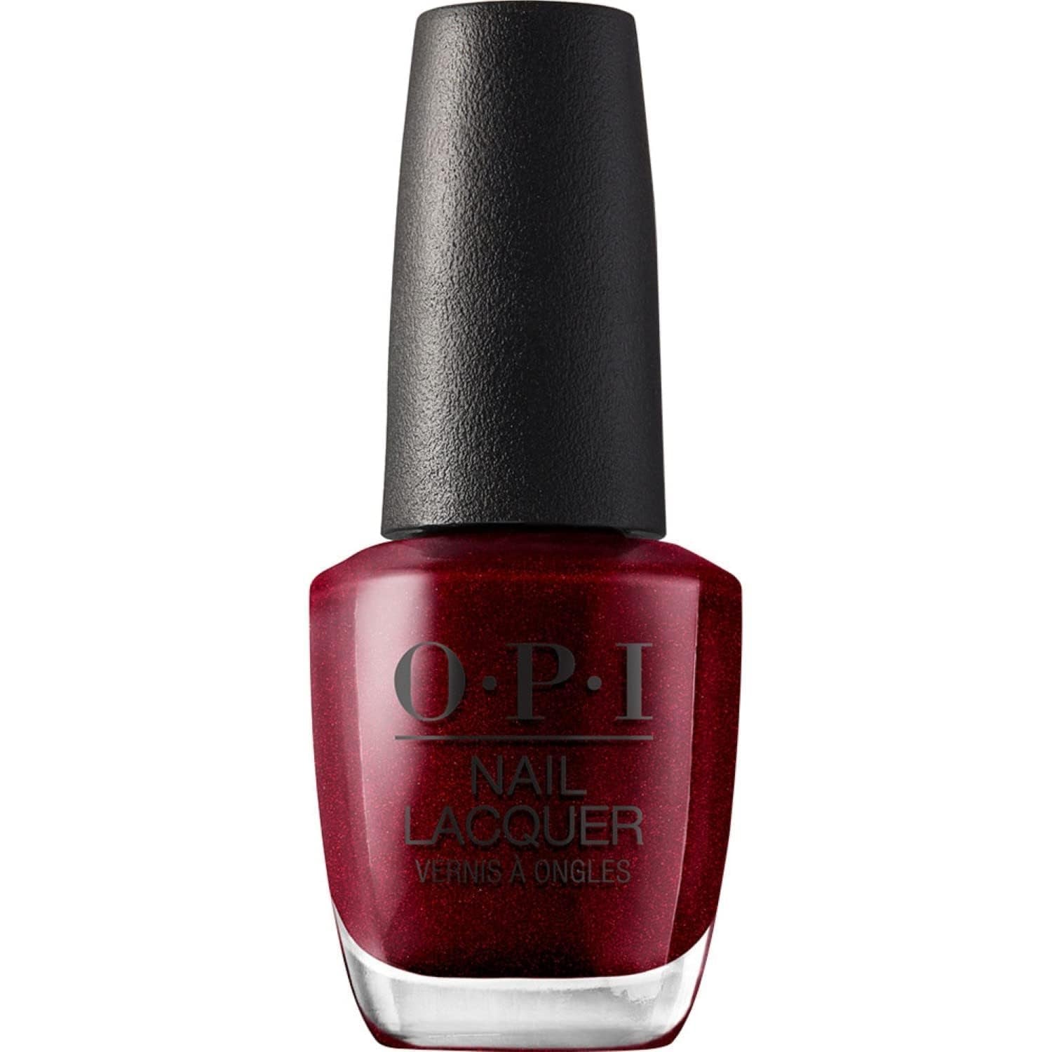 Oja OPI Nail Lacquer în nuanțe de roșu și portocaliu – Oja cu uscare rapidă, rezistentă la ciobire și de lungă durată – durează până la 7 zile – cu pensulă ProWide extra-lată