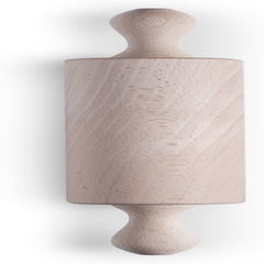 Zeller 23515 Rolă de aluat, rolă de copt, sucitor, lemn de fag, aprox. 43 x 5,5 cm