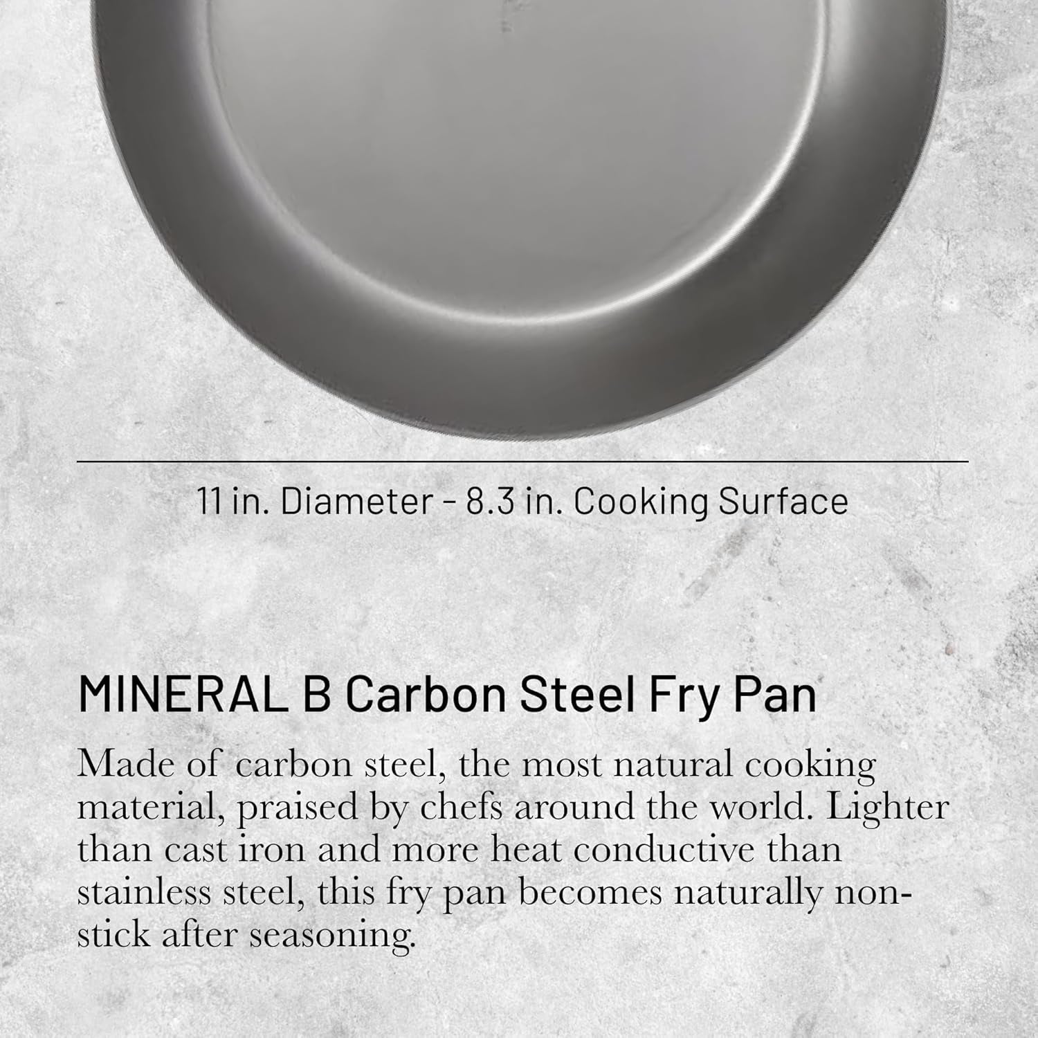 Tigaie MINERAL B PRO Fabricat din oțel Oale si Tigai Naty Shop