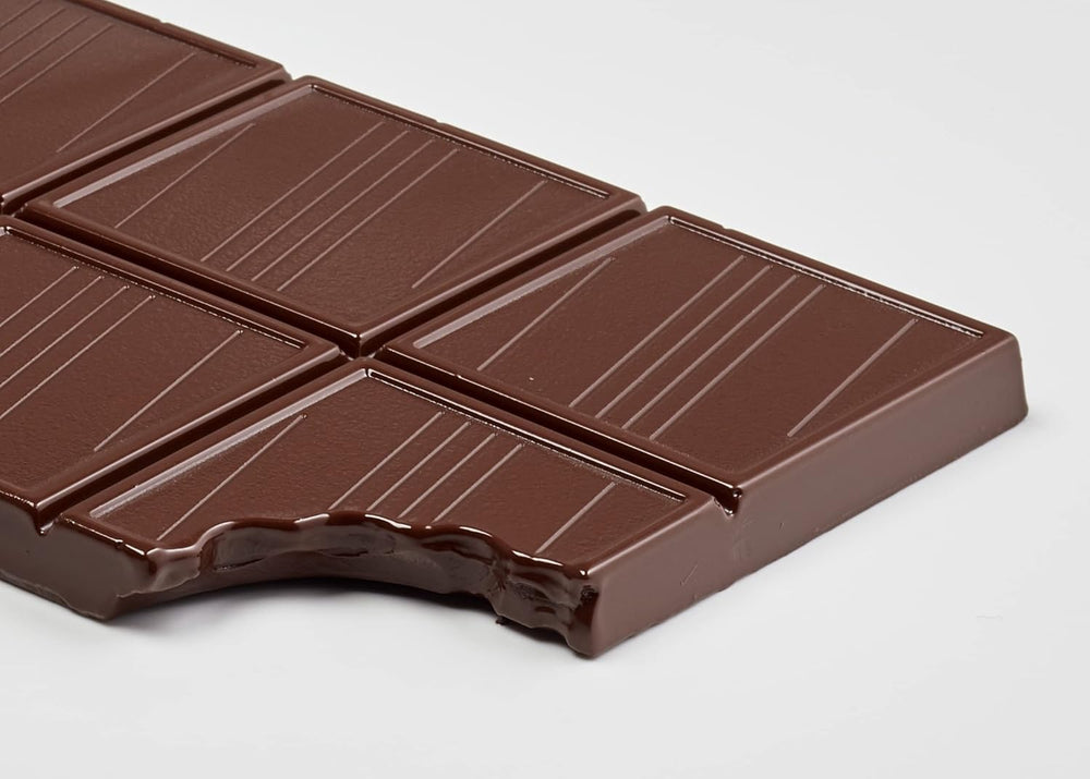 Ciocolată neagră fără zahăr adăugat | Tabletă 100g | Cea mai fină cu 55% cacao, fără gluten | Tabletă de ciocolată | Set cadou de ciocolată (pachet de 4)