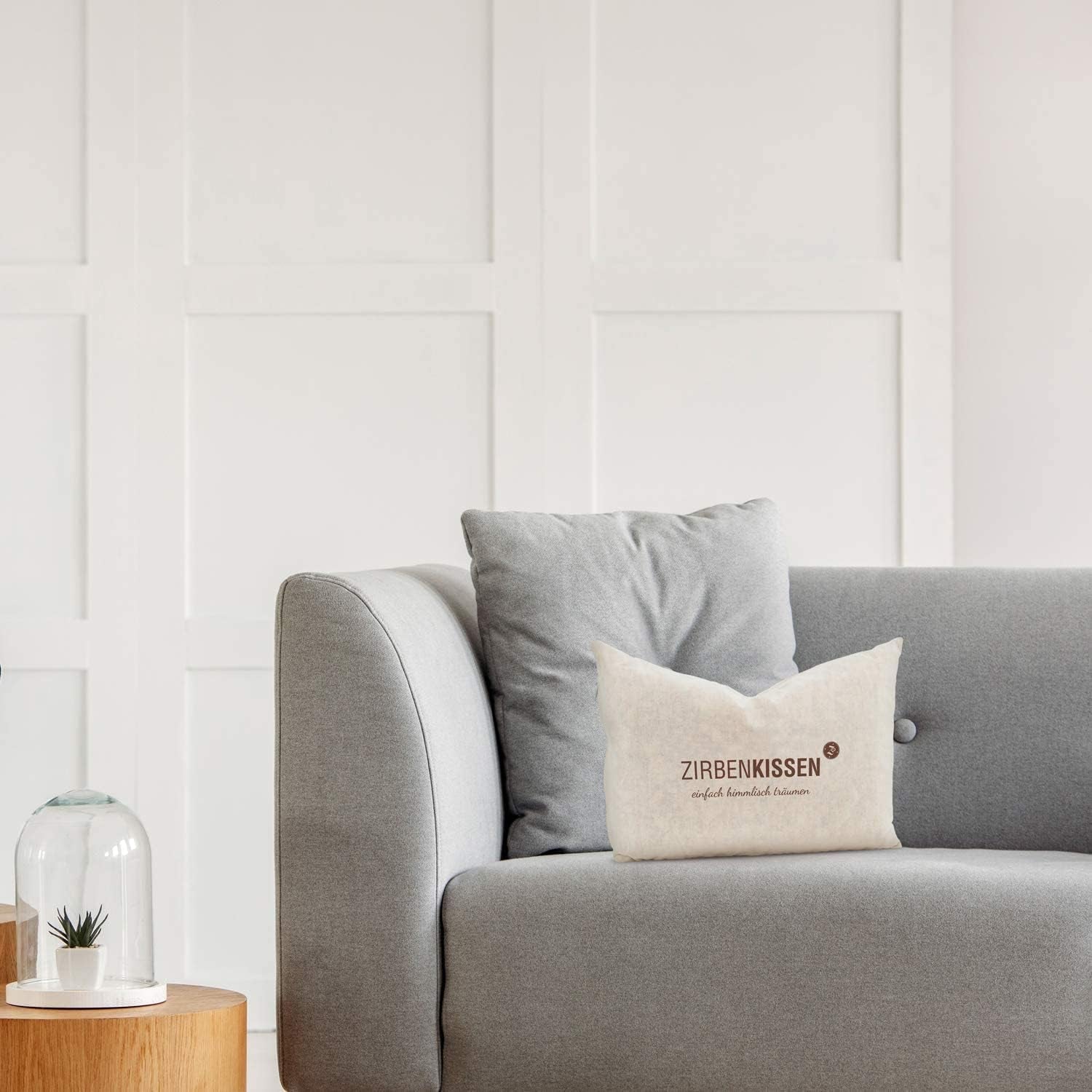 Familie de pin de piatră elvețiană Pernă de pin de piatră elvețiană Simply heavenly dreaming 30X20 cm, lemn, natural, 1 bucată (1 pachet) Perne standard Naty Shop