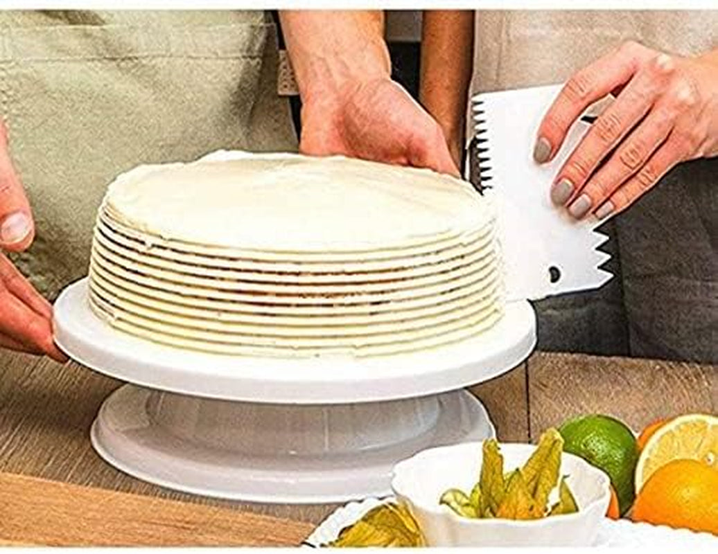 Spatulă pentru aluat Metaltex 252521080, 3 bucăți, din plastic