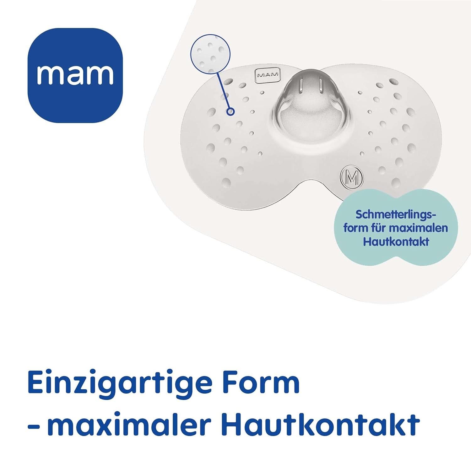 MAM Stillhütchen Größe S (Ø 17 Mm) Im 2Er-Set, Extra Weiche Brusthütchen Zum Schutz Beim Stillen, Brustwarzenschutz Für Maximalen Hautkontakt Zwischen Mutter Und Kind Accesorii Hrana si Alaptare Bebe Naty Shop