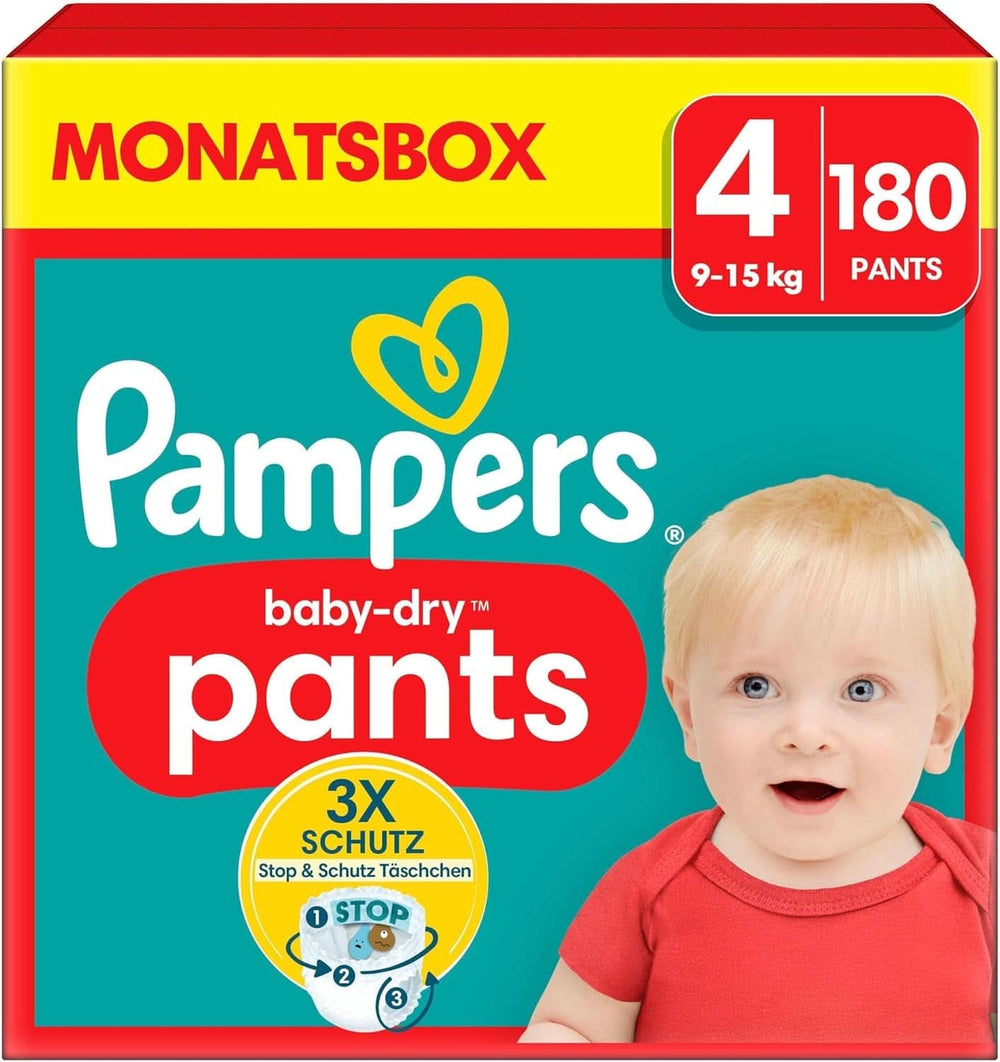 Pampers Windeln Pants Größe 5 Baby-Dry, 160 Windeln, 12Kg-17Kg, 360° Fit Hilft, Auslaufen Zu Verhindern Mama si Copilul Naty Shop 4 (180 buc) Nou