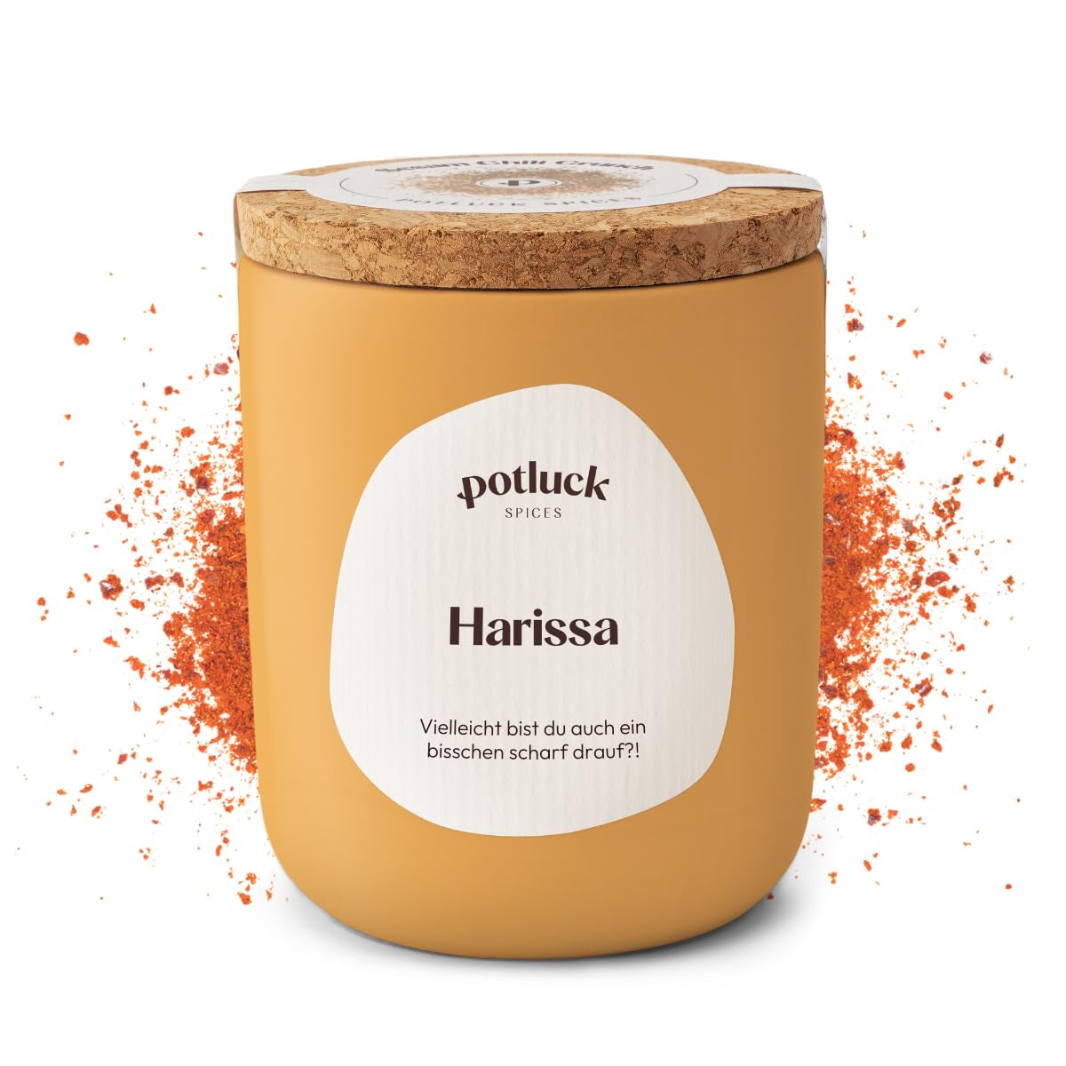 Potluck | Umami Crunch | Würzmischung im Keramiktopf | 75 g | Vegan, glutenfrei und mit natürlichen Inhaltsstoffen