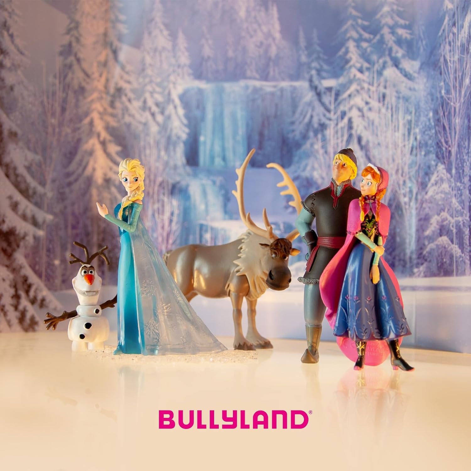 Bullyland 12960 - Figurină Prințesa Anna din filmul Frozen de Walt Disney, aprox. 9,5 cm, foarte detaliată, ideală ca un mic cadou pentru copiii cu vârsta de 3 ani și peste