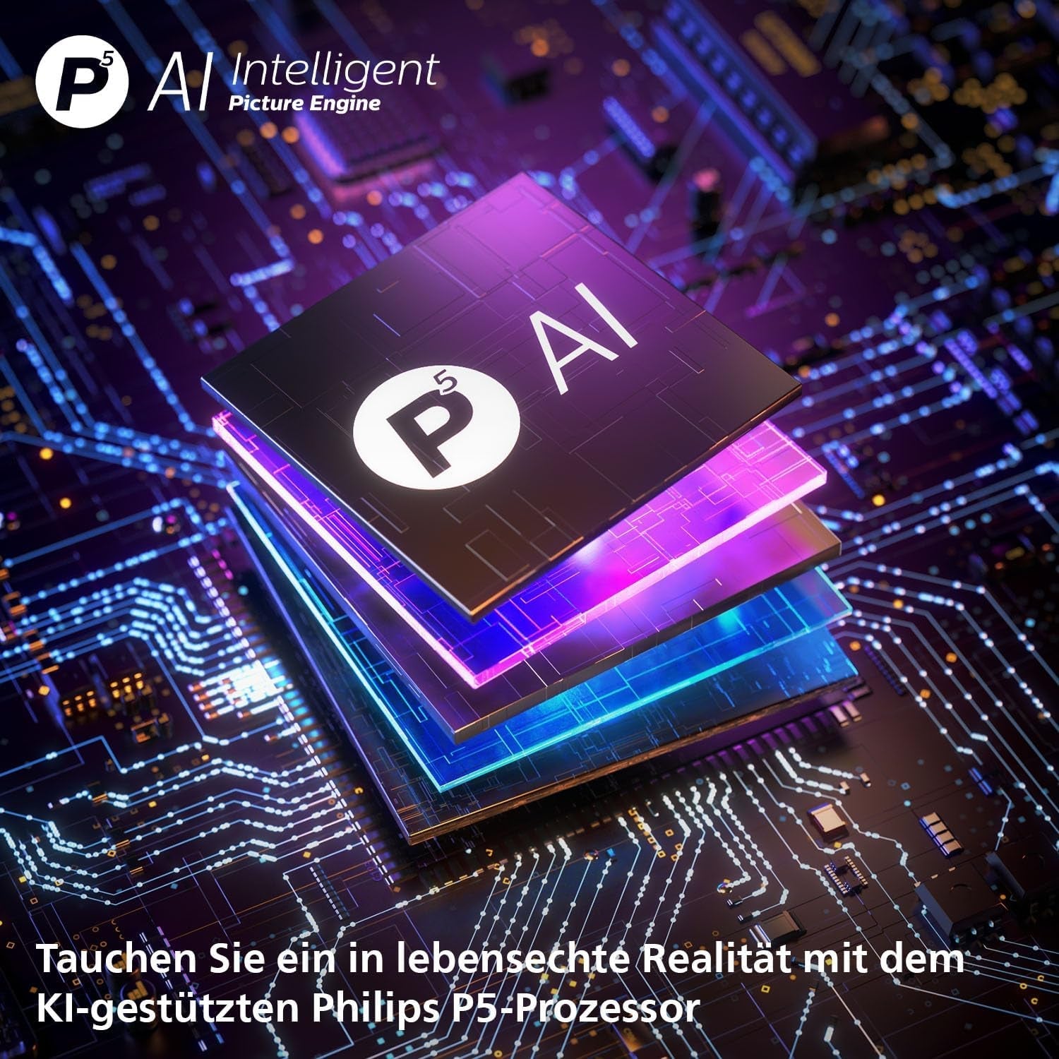 Televizor inteligent OLED 4K Philips Ambilight 48OLED760 - ecran de 48 de inci cu motor P5 AI Perfect Picture, Ultra HD, sistem de operare Titan, Dolby Vision și sunet Atmos - Funcționează cu Alexa și Google Assistant