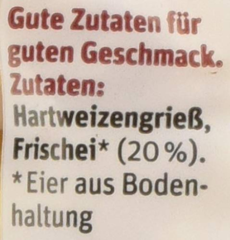 tegut... Coji de tăiței din ou, 1 x 250 g