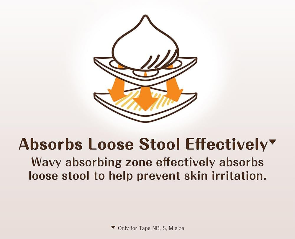 Scutece japoneze Natural NB (0-5 kg) // Scutece japoneze Natural NB (0-5 kg)