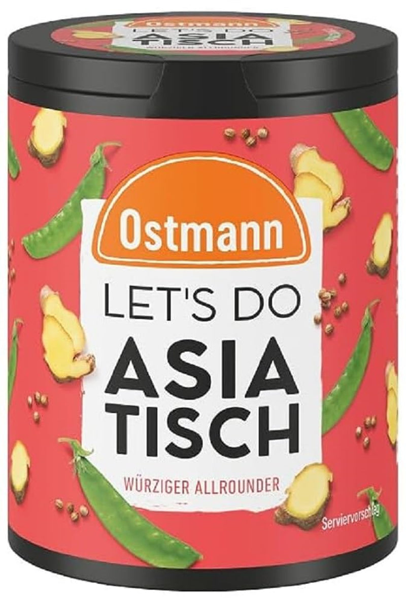 Ostmann Gewürze - Let's Do Fisch Allrounder | Gewürzsalz für Bratfisch, Flammlachs und Meeresfrüchte | Würziger Allrounder mit Senf, Zitrone und Dill | 85 g in recyclebarer Metalldose