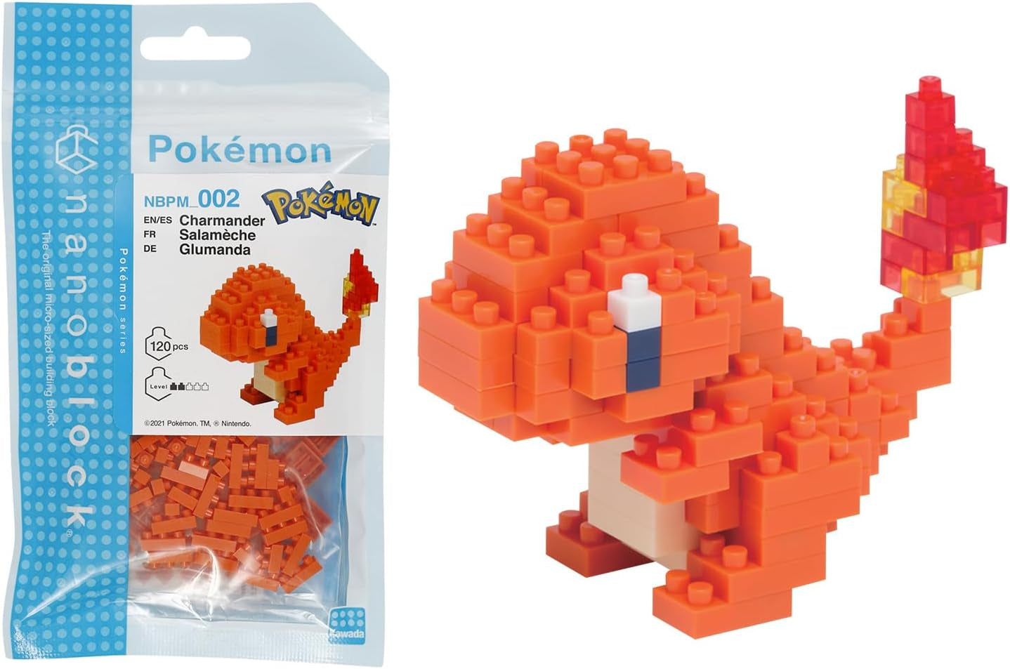 nanoblock Pokemon Pikachu NBPM-001, S