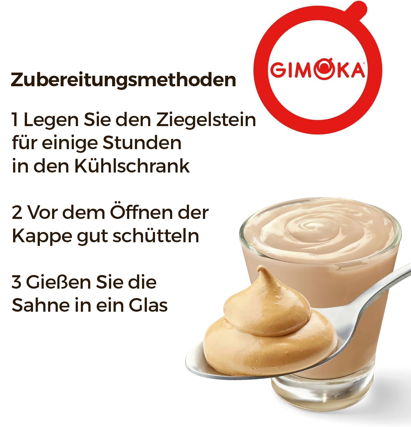 Gimoka Crema Caffè Latte Fără Lactoză Fără Gluten Fără Conservanți