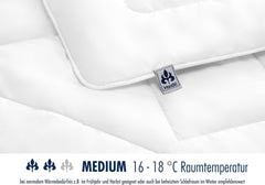 Plapumă Irisette Noblesse pentru toate anotimpurile - Made in Germany - Cuvertură cu capac din bumbac pur, 135 X 200 Cm, certificat Ã-ko-Tex Plapumi si pilote Naty Shop