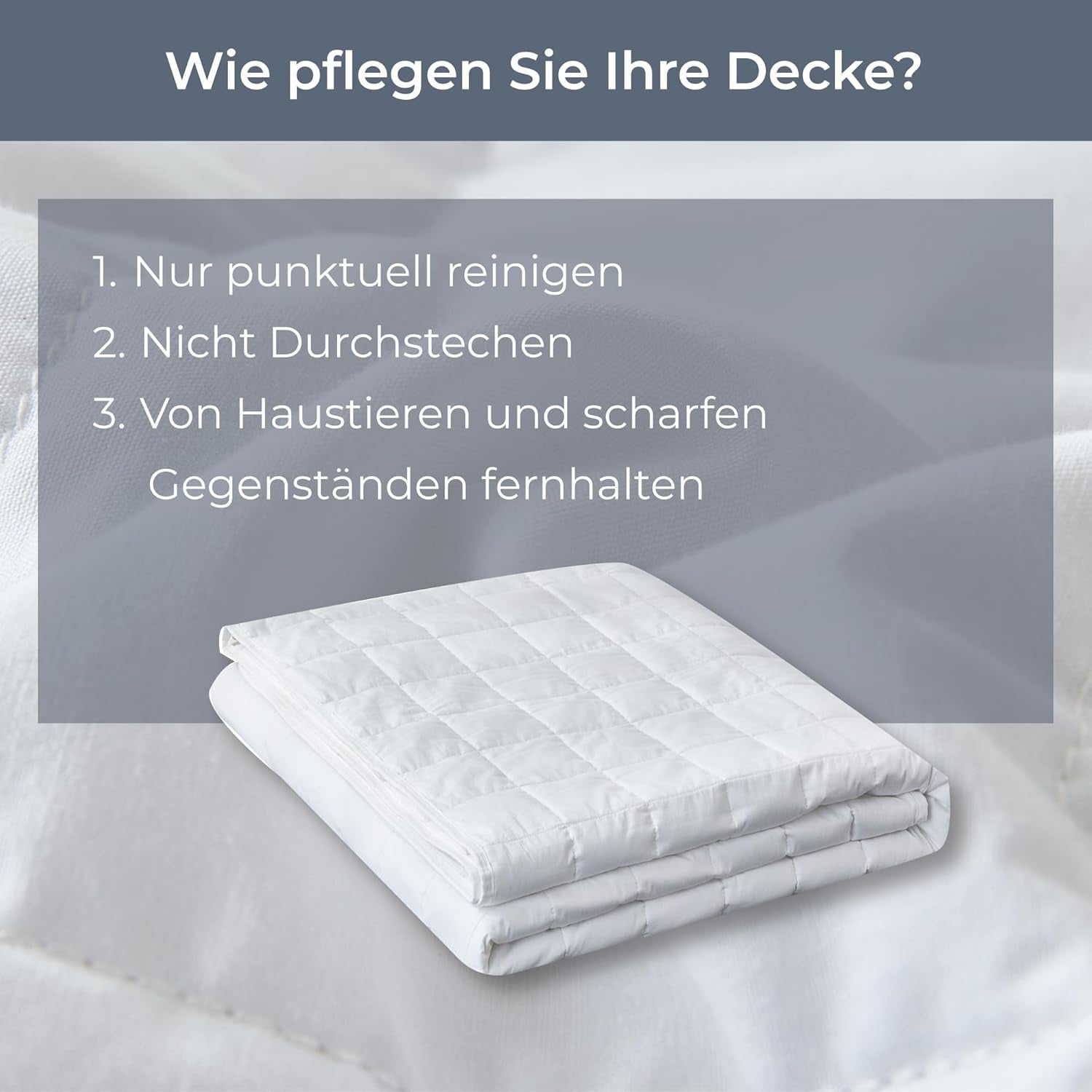 Degrees of Comfort pătură ponderată 135X200Cm 7Kg, pătură de terapie anti-stres fabricată din bumbac 100%, pătură grea Pătură ponderată pentru adulți Poate îmbunătăți somnul și reduce stresul Paturi si Cuverturi Degrees of Comfort