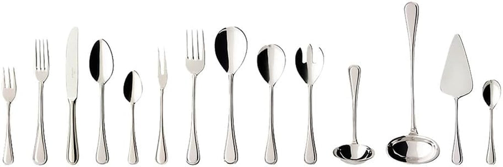 Villeroy And Boch Neufaden Merlemont Tacâmuri pentru până la 12 persoane, 70 piese, oțel inoxidabil Bucatarie Naty Shop