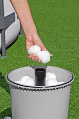 Bestway 58515-7 Pompă cu filtru de nisip, 3.596 l, Gri