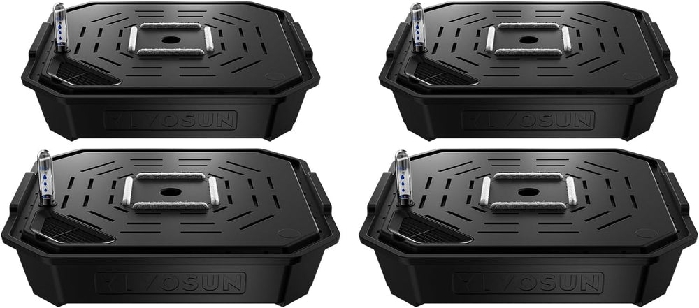 Cutie de creștere inteligentă VGrow All-in-One, sistem profesional cu lampă de creștere Samsung LM301H EVO, sistem avansat de circulație și ventilație, irigare, alimentare cu nutrienți pentru hidroponie de interior