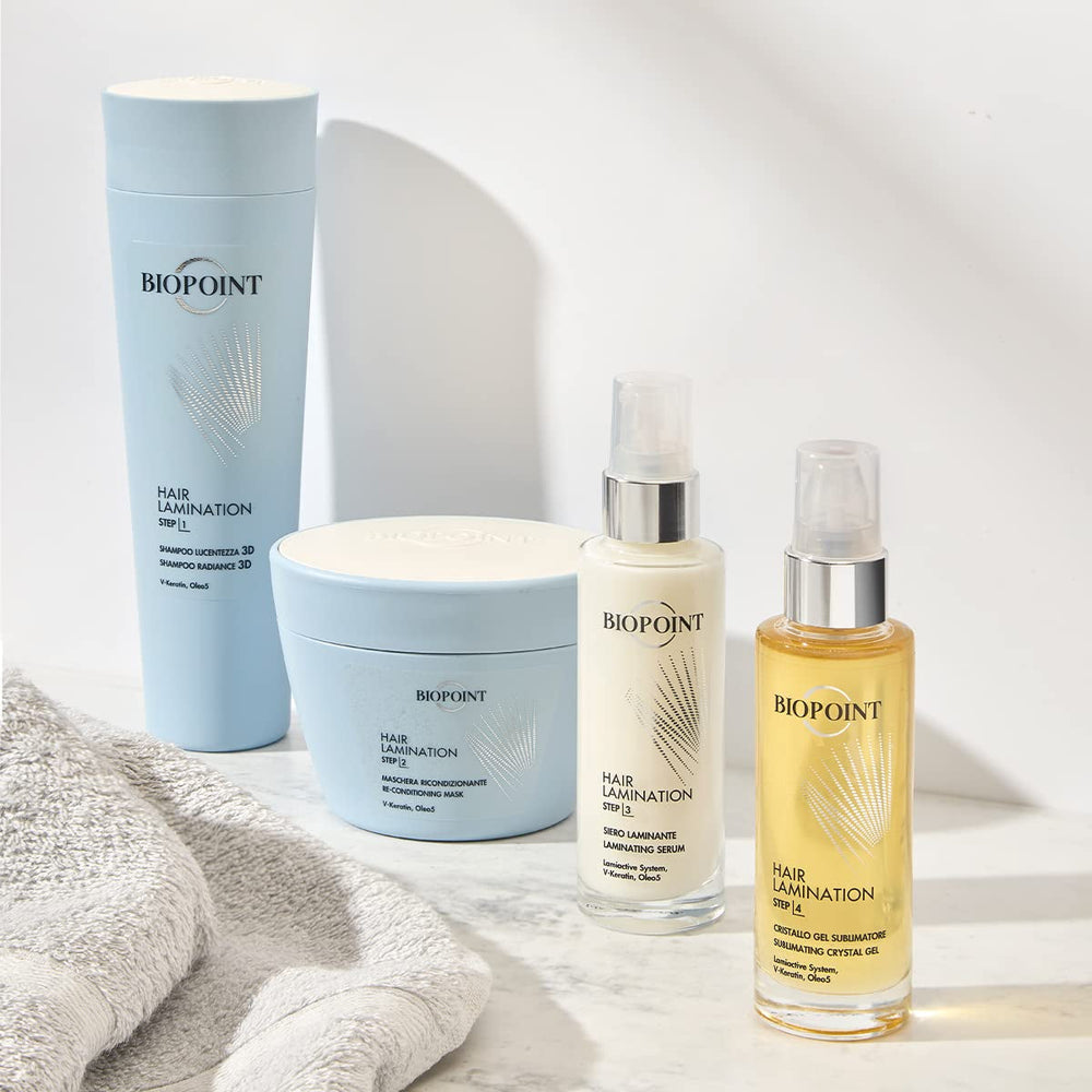 Hair Lamination Step 2, Mască de recondiționare 200 ml, 6.7 Fl Oz Made in Italy Masca de par Naty Shop