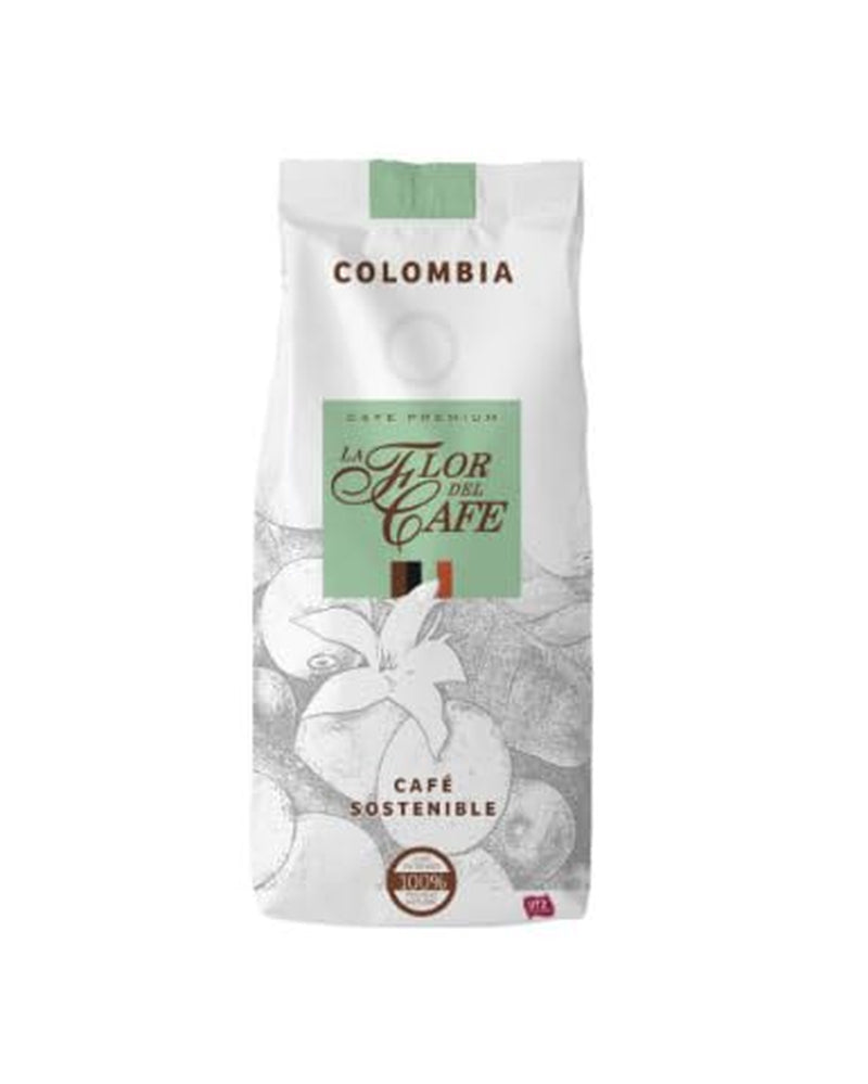 Boabe de cafea columbiene, 100% Arabica, certificate UTZ, agricultură sustenabilă, aromă intensă, pachet economic de 10 bucăți
