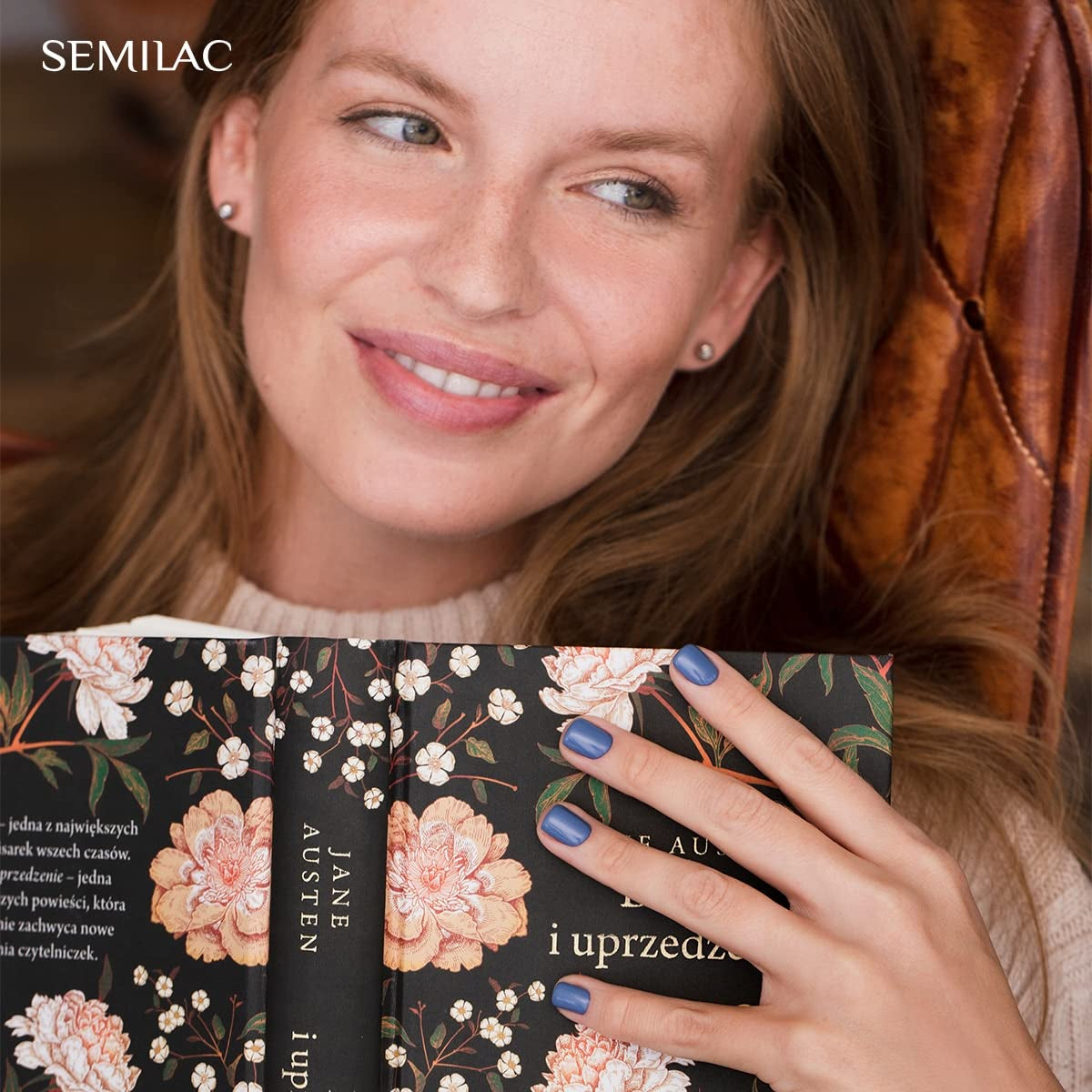 Oja UV Semilac One Step Hybrid 3 în 1 S450 Inner Warmth Peach 7 ml