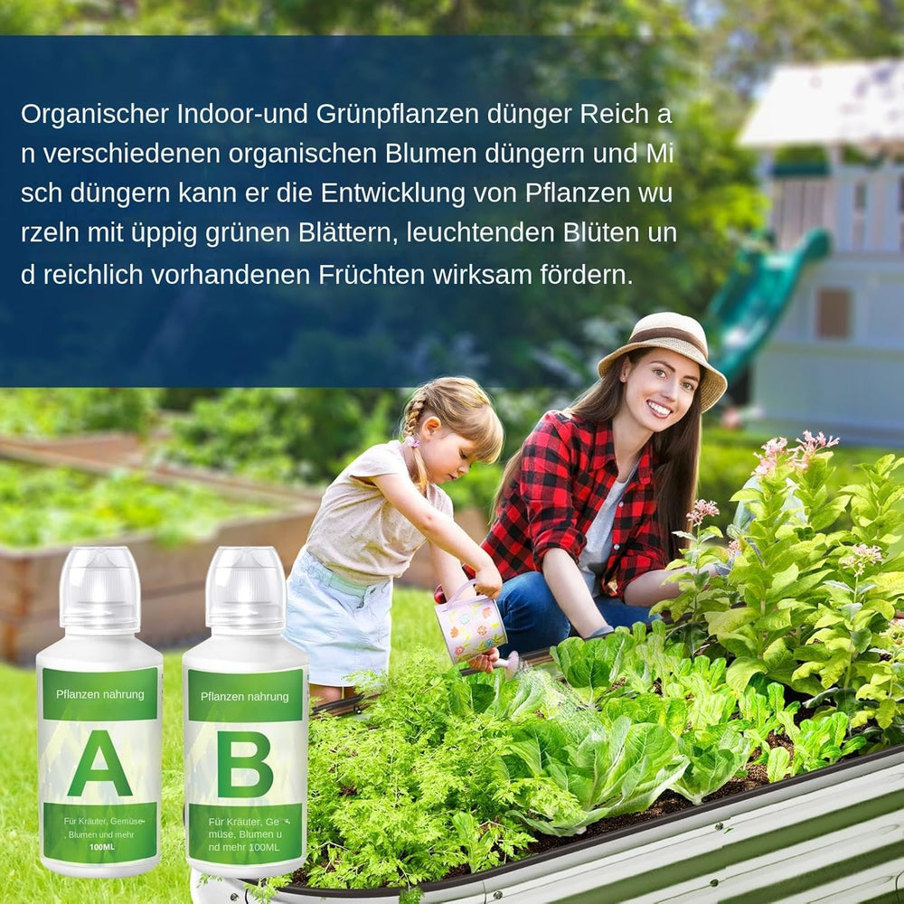 2 bucăți de îngrășământ hidroponic pentru plante, nutrienți pentru plante hidroponice, îngrășământ hidroponic, soluție nutritivă pentru plante hidroponice, îngrășăminte pentru sisteme hidroponice A și B