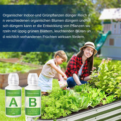 2 bucăți de îngrășământ hidroponic pentru plante, nutrienți pentru plante hidroponice, îngrășământ hidroponic, soluție nutritivă pentru plante hidroponice, îngrășăminte pentru sisteme hidroponice A și B