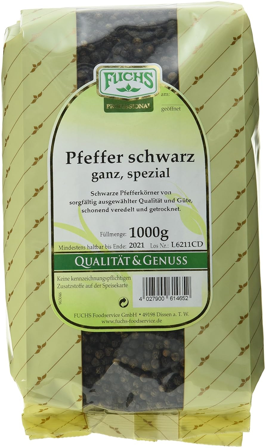 Fuchs Pfeffer schwarz ganz spezial (1 x 1 kg) | 1er Pack