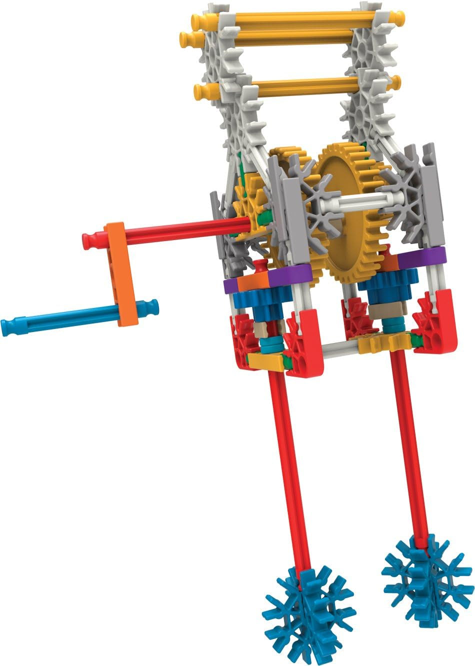 MINT-Forschung Getriebe-Baukastenset, K'NEX Bildung, Basic Fun, 79318, Lernset mit 3 funktionierenden Designs, Technik für Kinder, Konstruktionsspielzeug für Jungen und Mädchen Ab 8 Jahren