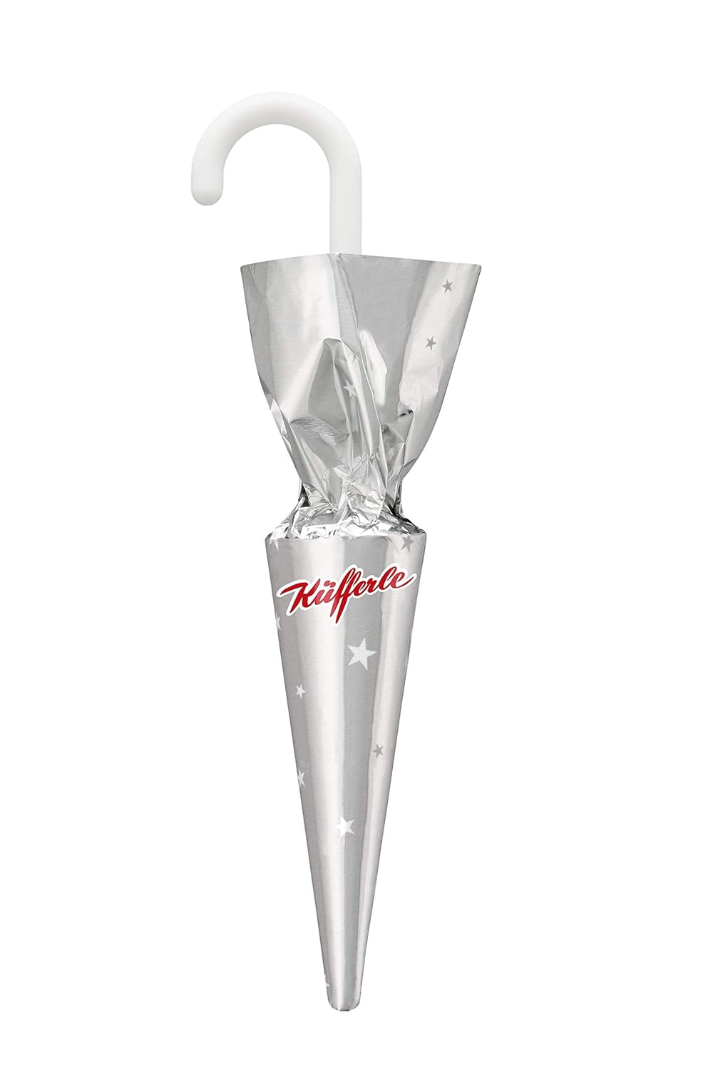 Umbrele de ciocolată Küfferle Polar Silver 810g (60 bucăți)