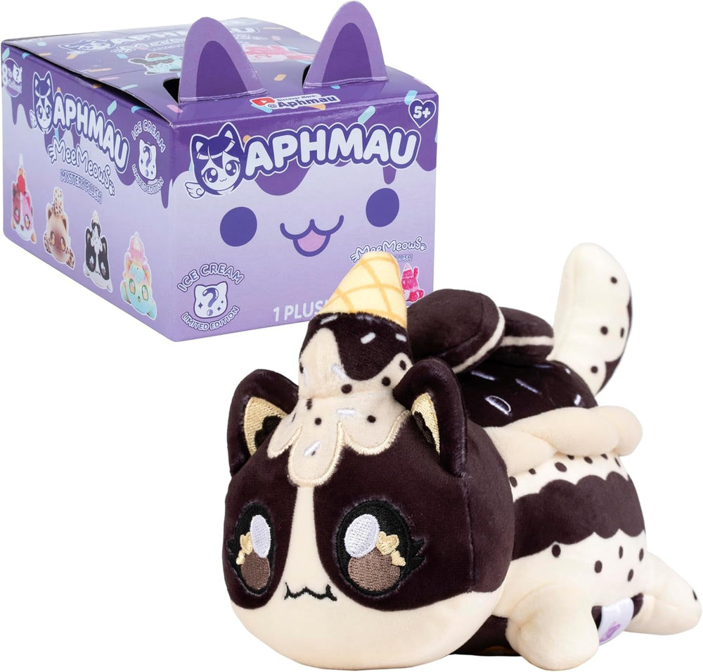 Aphmau - 15 Cm Mystery Meemeows Plush - Ice Cream Action figures Naty Shop