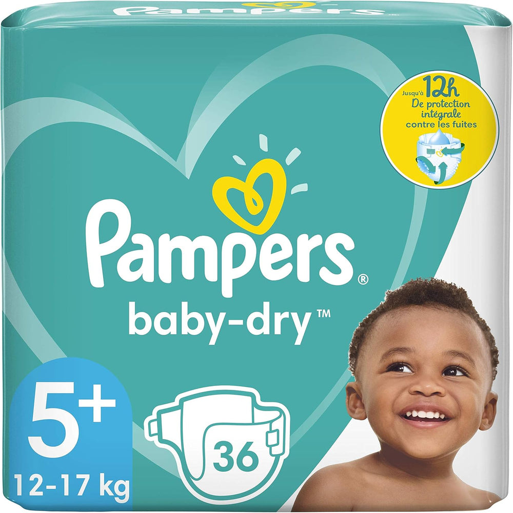 Scutece Pampers 81657566 Baby-Dry Pants, albe
