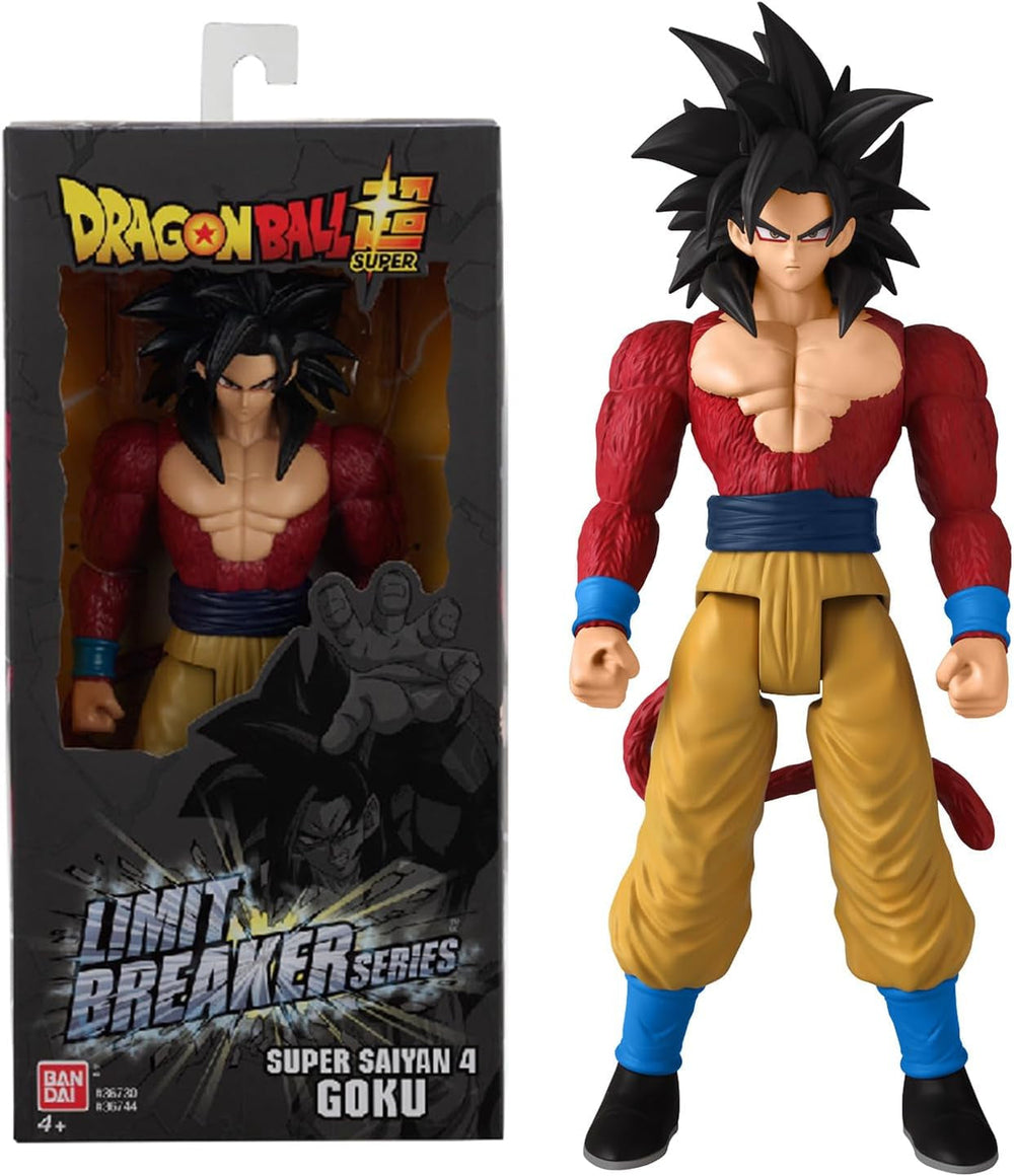 BANDAI - Dragon Ball Super - Giant Limit Breaker Figure 30 Cm - Super Saiyan Vegeta Blue - Licența oficială Dragon Ball - Figură Vegeta mare articulată - Jucărie pentru copii 4+ ani - 36732 Action figures Naty Shop Super Saiyan 4 Goku