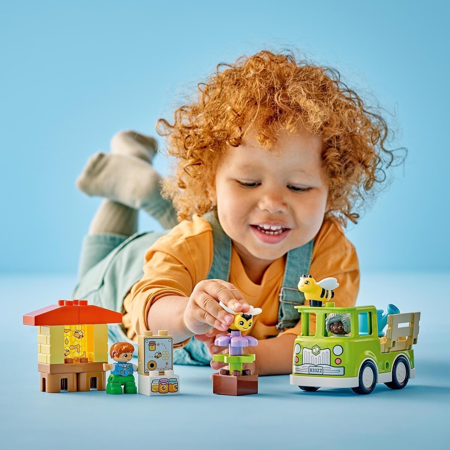 LEGO DUPLO Town Apicultură și stupi, jucărie educativă pentru copii mici cu 2 figuri și un camion mobil, set de construit și reconstruit, jucărie pentru copii mici de la 2 ani 10419 Seturi de constructie Besuche den LEGO-Store