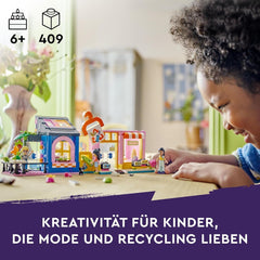 Magazin de modă LEGO Friends Vintage, set de construcție pentru copii cu magazin de jucării, figurine și pisică, model pentru jocul de rol pentru dezvoltarea socio-emoțională, cadou pentru fete și băieți de 6 ani 42614 Seturi de constructie Besuche den LEGO-Store