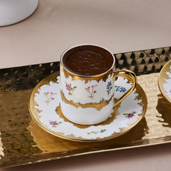 Cafea Karaca Bidter pentru 6 persoane, multicoloră