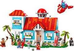 LEGO Ç€ Disney Casa de pe plajă din "Lilo și Stitch" - Jucărie de construit cu 6 camere, observator, navă spațială și 5 minifigurine - cadou de ziua de naștere pentru fete și băieți de 9+ și fani 43268 Seturi de constructie Besuche den LEGO-Store