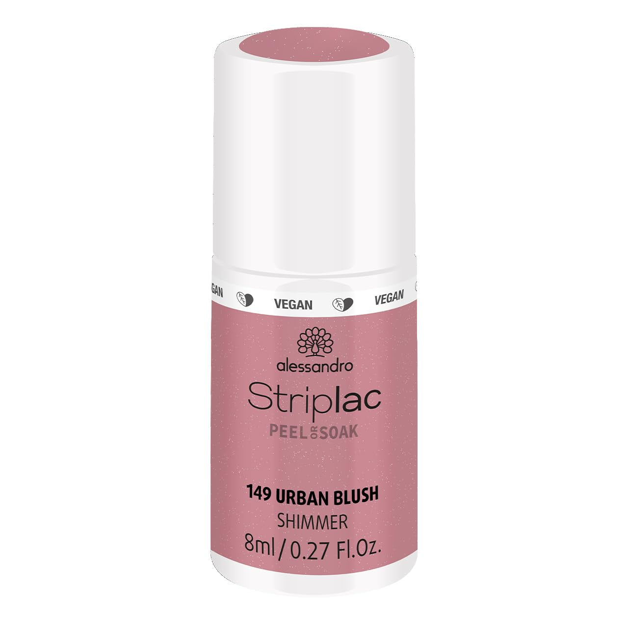 alessandro Striplac UV-Nagellack Lilly Billy – Schonend und langanhaltend – Einfache Entfernung dank Peel-Off-Technologie – Vegan und tierversuchsfrei – 8 ml