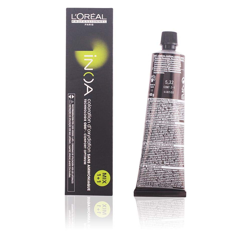 L'Oréal Professionnel INOA Colorație oxidativă fără amoniac 4 maro mediu, 1 pachet, (1x 60 ml)