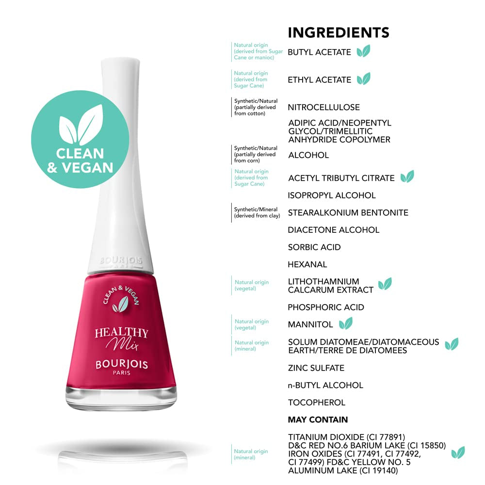 Bourjois - Oja Healthy Mix Clean – 300 GRENAT'DDICTIVE