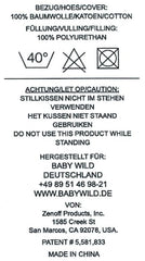 Zwilling plus pernă pentru alăptare, 1 bucată Naty Shop