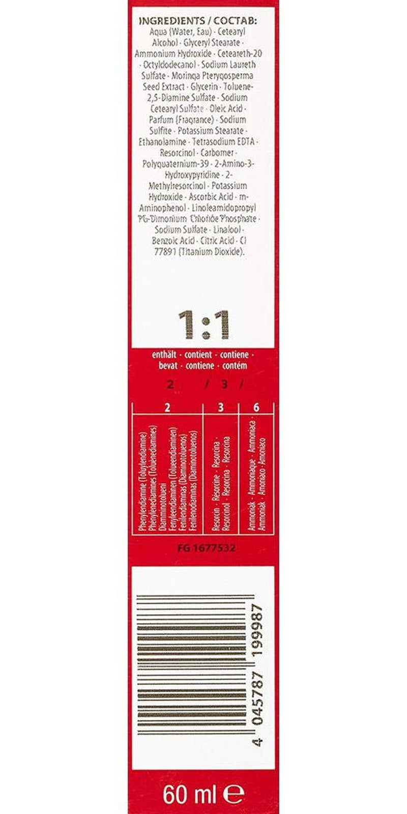 Schwarzkopf IGORA Royal Premium Hair Colour 6-68 blond închis roșu ciocolatiu, 1 pachet (1 x 60 g) Vopsea pentru par Naty Shop