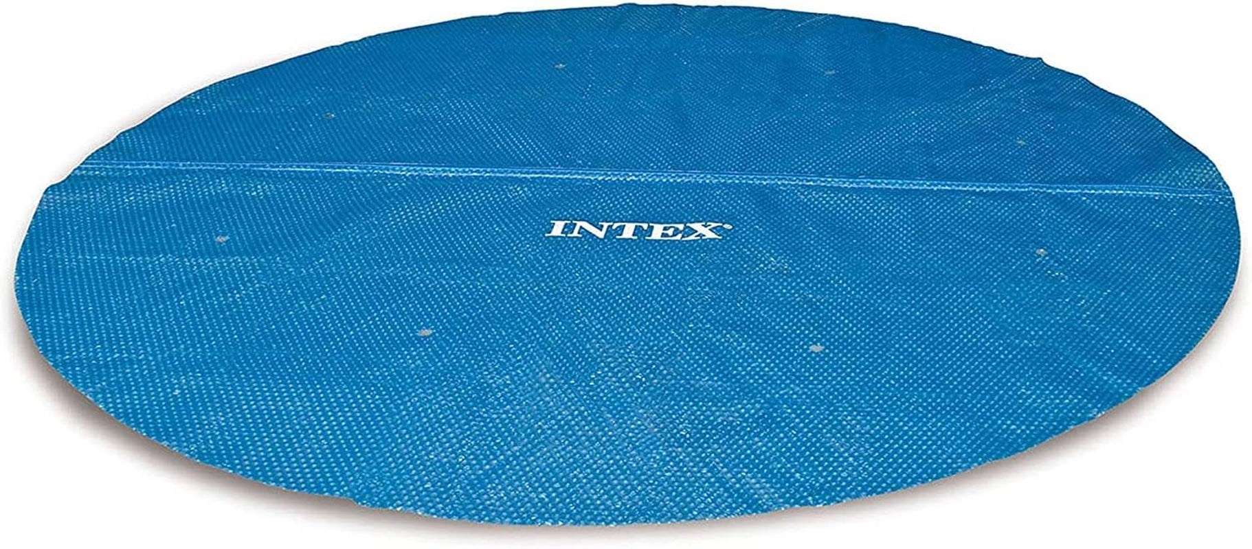 Prelată solară pentru piscină Intex - Prelată solară - Ø 457 cm - Pentru piscine cu montare ușoară și cadru, Albastră