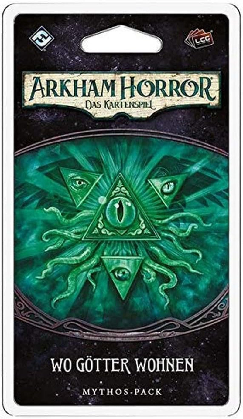 Fantasy Flight Games, Arkham Horror: LCG, Joc de bază, Joc pentru experți, Joc de cărți, 1-4 jucători, Vârste 14+, 45+ minute, Germană, Multicolor, Colorat