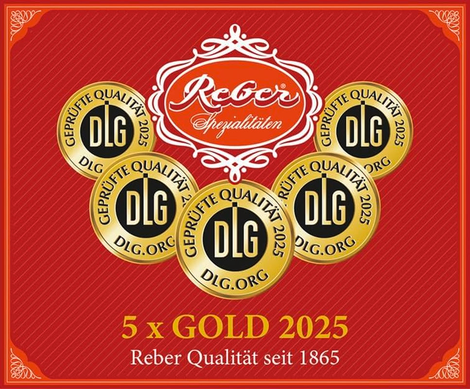 Bile Reber Mozart – 5 pungi de dulciuri a câte 5 bucăți în ediția de Crăciun – Bile Reber Mozart autentice, din ciocolată neagră, marțipan și nuga