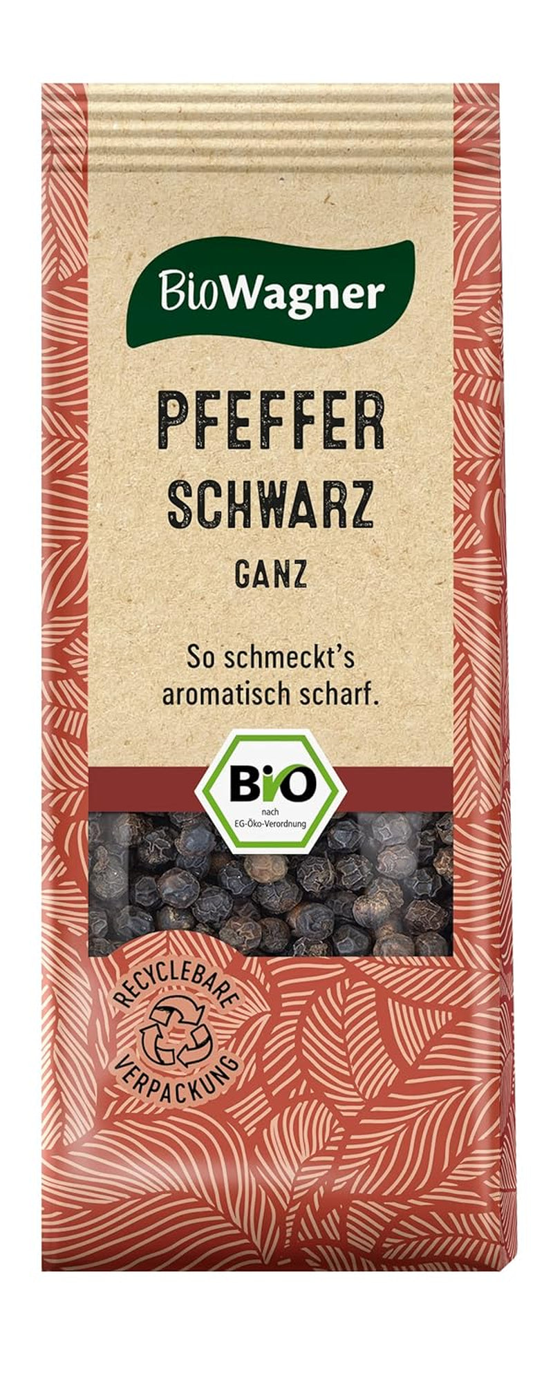 BioWagner - Bio Wacholderbeeren | ideal zu Wild, Sauerbraten oder Sauerkraut | naturbelassene Bio-Zutaten | recyclebare Verpackung | 30 g