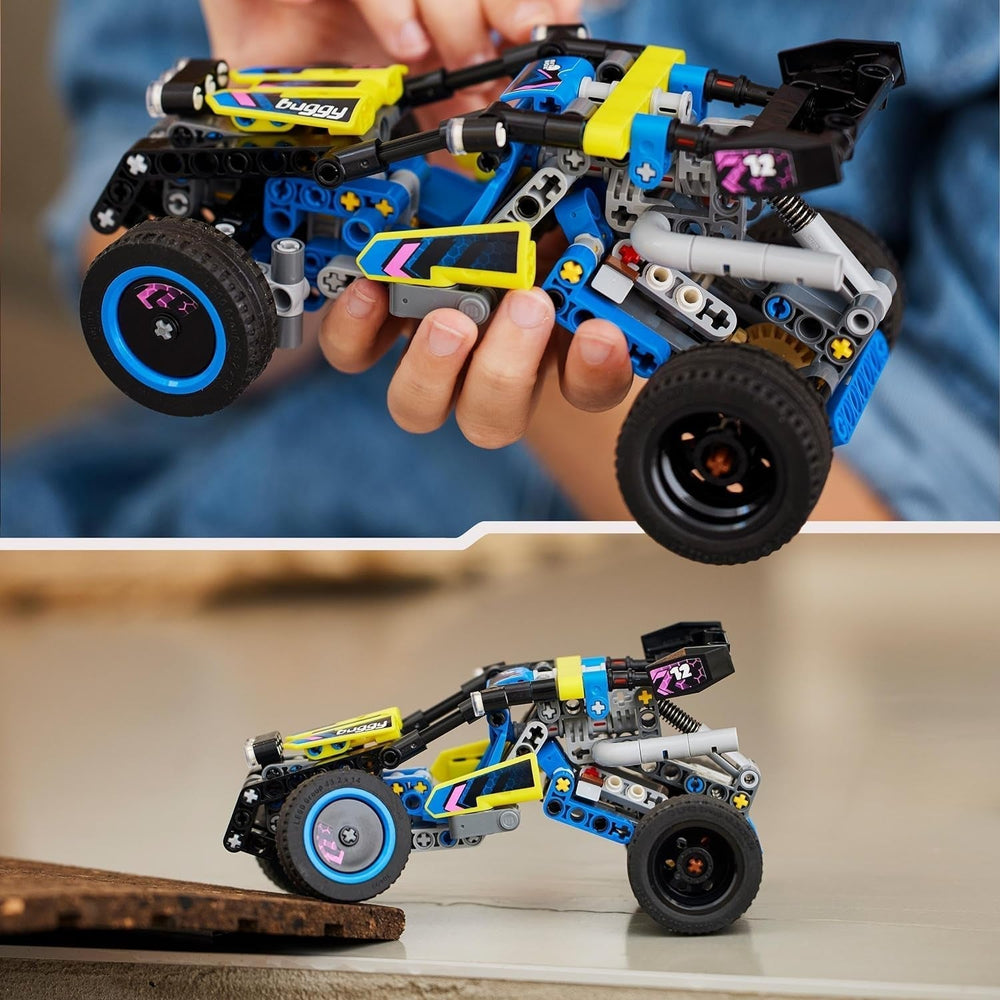 LEGO Technic Offroad Racing Buggy, jucărie auto pentru copii, kit pentru a construi o mașină de curse Buggy, cadou pentru băieți și fete de 8 ani, model mașină de raliu 42164 Seturi de constructie Besuche den LEGO-Store