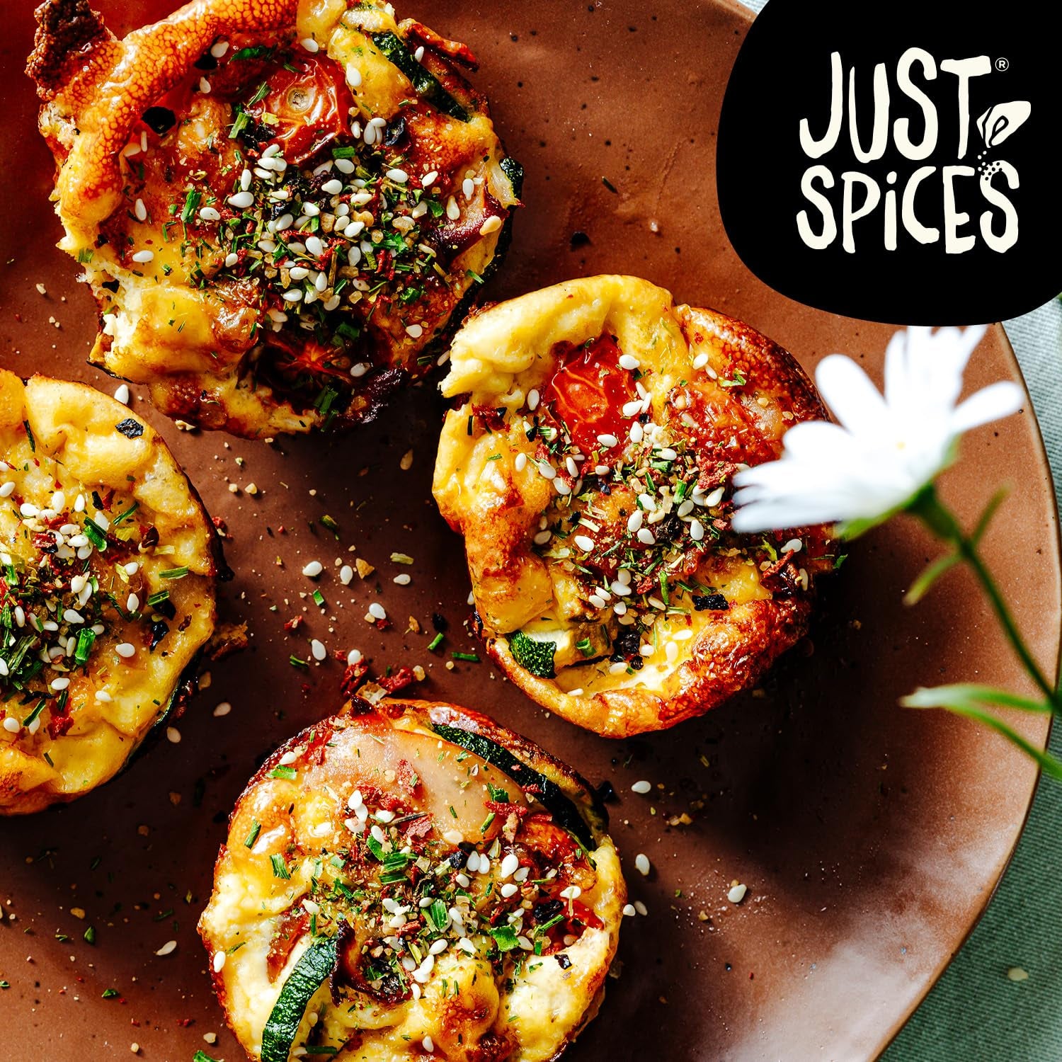 Just Spices Ei Topping I Streue Geschmack auf alle Ei-Speisen vom gekochten Ei bis Spiegelei I Gewürzdose, 55 g