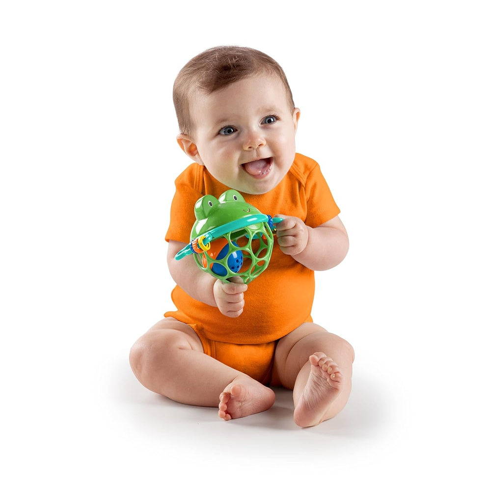 Set cadou Bright Starts Little Shakers cu 6 piese - Zornăitoare și jucării de dentiție pentru bebeluși, fără BPA, ușor de prins, unisex, pentru nou-născuți+