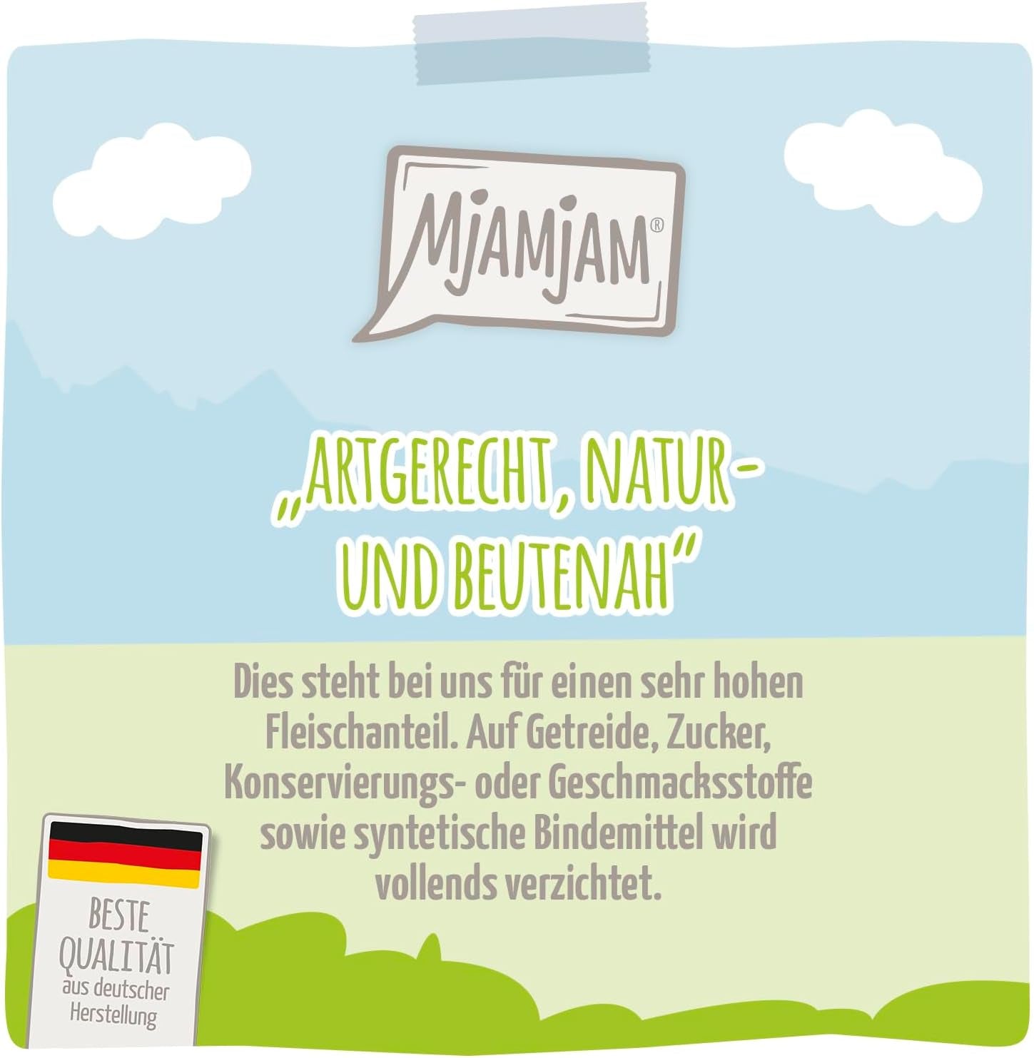 MjAMjAM - Hrană umedă premium pentru pisici - mese delicioase Mix Pack III pentru pisica ta, pachet de 6 (6 x 200 g), fără cereale cu carne suplimentară